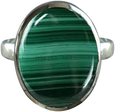 Solid 925 Sterling Silver Ring for Women & Men, Amethyst Ring Gemstone Unique Handcrafted Ring (US Size 5)