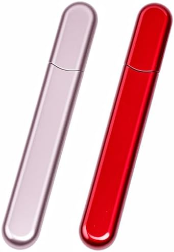 2 Packs Glass Nail Buffers with Case for Natural Nails, Glass Nail Files Shaping Nano Nail Shiners Crystal Polisher Manicure Tools Shine for Home Salon Use Stocking Stuffers for Women Christmas Gift