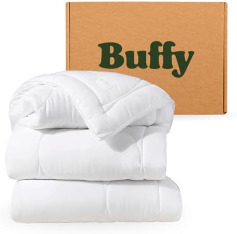 Buffy Cloud Comforter - King Comforter - Eucalyptus Fabric - Hypoallergenic Bedding - King/Cal King