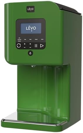 LEVO II+ - Herbal Oil Infusion Machine Plus Filter Technology - Botanical Extractor, Herb Dryer, Decarboxylator, & Oil Infuser - Easy Edible Infusion Maker for Gummies, Brownies, & More - Garden Green