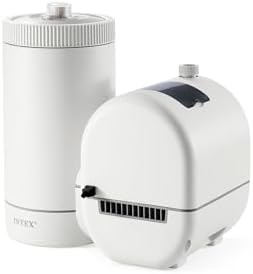 INTEX 26633EG C2500 Cartridge Filter Pump for Above Ground Pools: 2500 GPH Pump Flow Rate – Improved Circulation and Filtration – Easy Installation – Improved Water Clarity – Easy-to-Clean