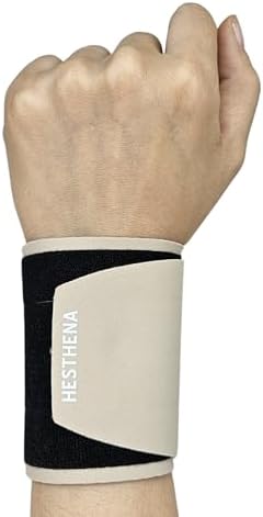 Wide Fit Wrist Support Brace for Pain Relief – Thumb-Free, Lightweight & Soft Ideal for Carpal Tunnel, Typing, Daily Use (1pc)
