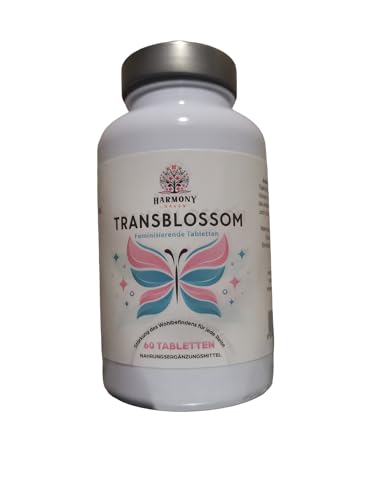TransBlossom Hormone MTF Feminizer Pills Empowering Wellness for Every Journey 60 Tablets, Transform Pills, Ladyboy