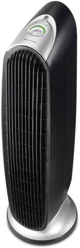 Honeywell HFD-120-Q QuietClean Air Purifier with Permanent Washable Filters, Medium Rooms (170 sq. ft.), Black