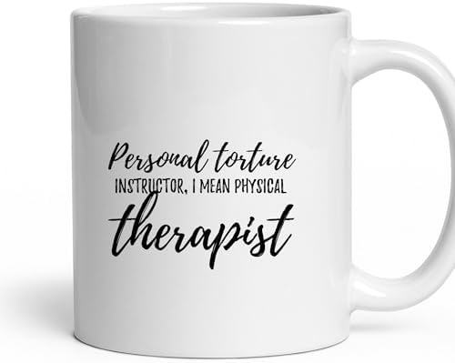 Physical Therapist Coffee Mug, Funny Gifts for Best Physical Therapist Ever, Almost a Phys T, College Apprentice Graduation Employee Present, New Job Birthday Cup