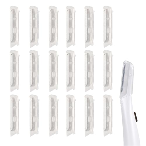 18 Pack Replacement Head for Finishing Touch Flawless Dermaplane Glo Facial Exfoliation, Replacement Blades for Flawless Dermaplane Razor