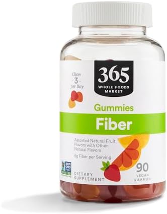 365 by Whole Foods Market, Fiber Gummy, 90 Count