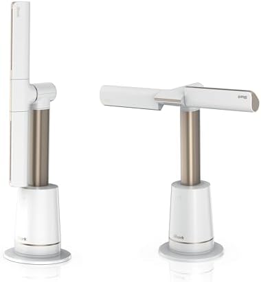 Shark TurboBlade Fan—Ultra-customizable bladeless tower fan, pivots, twists, oscillates 180°, circulates and propels air, 10 noise levels + 10 speeds, easy to clean, dove, TF202SWH