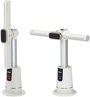 Shark TurboBlade Cool + Heat - 2-in-1 Customizable Tower Fan + Heater for year-round use, bladeless, Oscillates up to 180°, Powerful Cooling + Rapid Room Heating, Remote Control, Dove, TH202WH