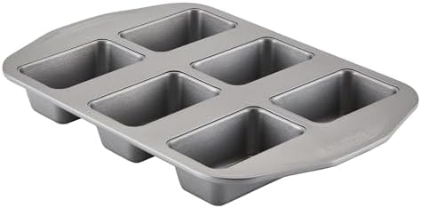 Circulon Nonstick Bakeware 6-Cup Mini Loaf Pan, Gray - ,6 cup