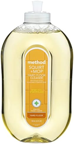 Method Squirt + Mop Wood Floor Cleaner, Ginger Yuzu, 25 OZ.