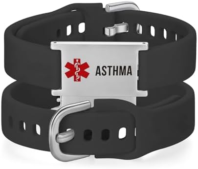 LinnaLove Medical Alert Bracelets Cartoon Emergency ID bracelets with Engraved