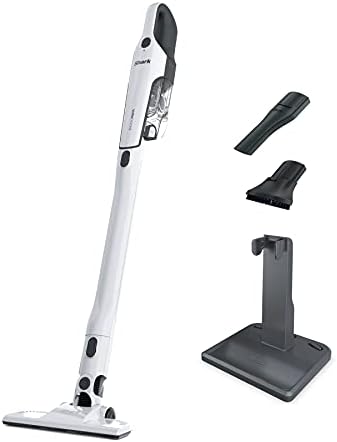 Shark CH963AMZ 2-in-1 Pet Pro Cordless Handheld Vacuum Ultracyclone System, Lightweight and Portable for Car and Home, Rechargeable, Washable Filter, XL Dust Cup, Crevice Tool & Scrubbing Brush, White