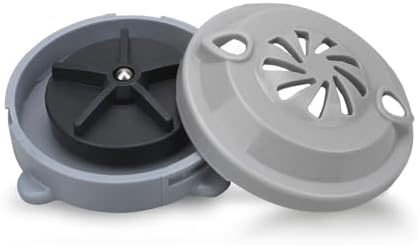 BF-004 Pipeless Jet Motor Magnetic Head Pedicure SPA Chair Part Replacement for LURACO Pedicure Chair Bathtub Jets Includes Propeller and Cap 4 Pin