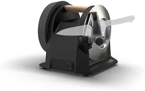 Tormek T-1 Kitchen Knife Sharpener for Home Use - CARBON BLACK - US Version - English