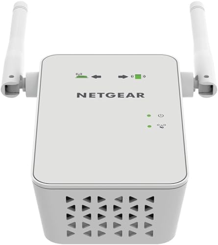 NETGEAR - AC750 Dual-Band Wi-Fi Range Extender - White EX6100-100NAS (Renewed)