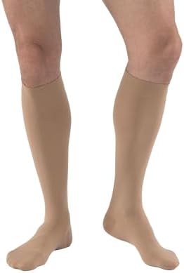 JOBST Relief 15-20 mmHg Compression Stockings, Knee High, Closed Toe | Compression Socks for Women/ Men for Tired, Aching or Swollen Legs