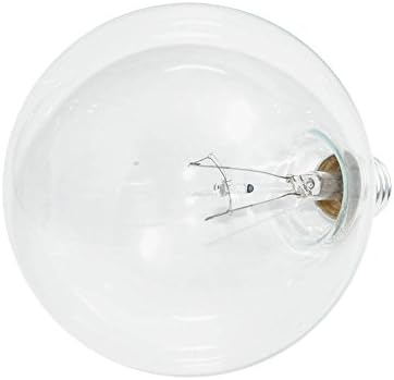 Philips 60w 120v G40 DuraMax Clear E26 Decorative Incandescent Light Bulb