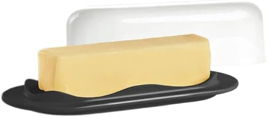 Tupperware Impressions Small Butter Dish Single Stick Black
