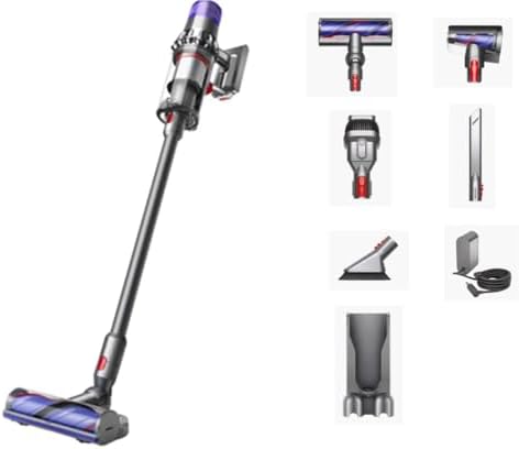 Dyson V11 Origin Cordless Vacuum, Nickel/Blue (Renewed)
