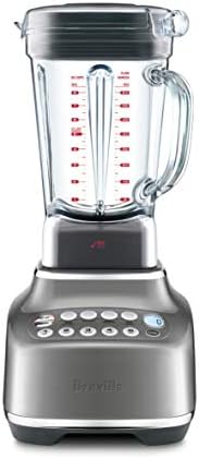Breville BBL820SHY Q Commercial-Grade Home Blender, Smoked Hickory