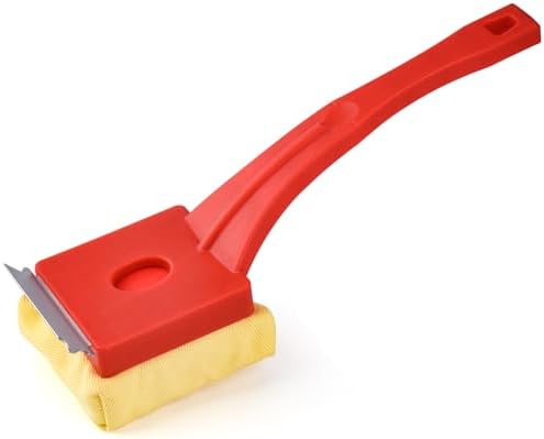 Grill Brush Bristle Free,Steam Cleaning Grill Brush - Safe for All Grill Types,Replaceable Head Barbecue Grill Cleaning Brush