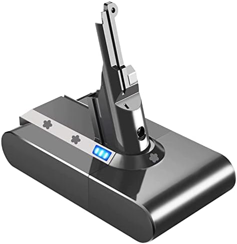 DTK 21.6V 6000mAh Replacement Battery for Dyson V8 Battery SV10 V8 Animal 215681 Absolute Cordless Fluffy Motorhead Stick Handhold Vacuum Cleaner