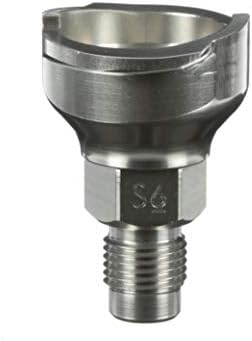 3M PPS 2.0 Spray Gun Adapter #S6, 26007, 1/4 Inch Male, 19 Thread BSP, Connects Numerous Paint Gun Brands to PPS 2.0 Paint Spray System, 1 Pack