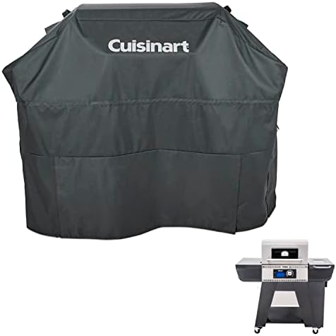 Cuisinart CGWM-086 Bristol Pellet Grill Cover, Durable Rip-Resistant Polyester (Cover fits Bristol Pellet Grill)