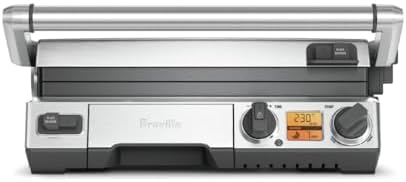 Breville BGR820XL Smart Grill, Brushed Stainless Steel
