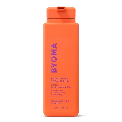 BYOMA Smoothing Body Serum - For Breakouts & Textured Skin - Lightweight Body Serum with Succinic Acid & Blue Tansy - Restores Skin Barrier & Soothes Inflammation - 6.76 fl oz