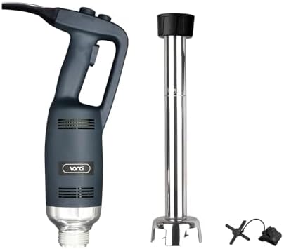 VONCI 500W Commercial Immersion Blender, 16" SUS 304 Removable Shaft, Heavy Duty Power Hand Mixer with Variable Speed 6000-20000RPM, Professional Electric Stick Blender for Restaurant Kitchen Use.