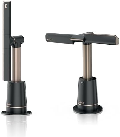 Shark TurboBlade Fan—Ultra-customizable bladeless tower fan, pivots, twists, oscillates 180°, circulates and propels air, 10 noise levels + 10 speeds, easy to clean, charcoal, TF202S