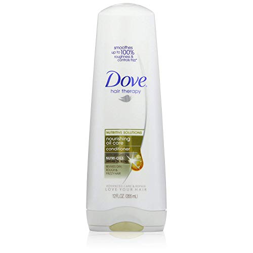 Dove Nutritive Therapy, Nourishing Oil Care Conditioner, 12 Ounce (Pack of 2)