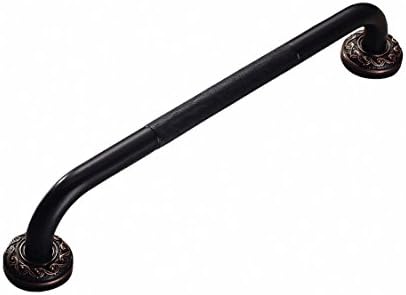 20-Inch Grab Bar Featuring Anti-Slip Handrail, Solid Brass, Oil Rubbed Bronze, Heavy-Duty Construction Armrest, Bathroom Bathtube Shower Safety Rail