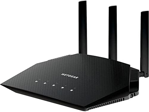 NETGEAR RAX10-100NAR 4-Stream AX1800 Dual-Band WiFi 6 Router - Certified Refurbished