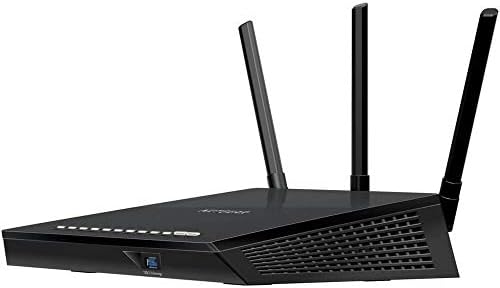 Netgear R6400 AC1750 Smart Wi-Fi Router (R6400-100NAS) Black - New (Renewed)