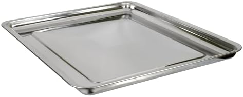 Univen Stainless Steel Upgraded Baking Tray Drip Baking Pan Compatible with Cuisinart Airfryer Oven TOA-26 TOA-28