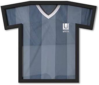 Umbra Frame, Unique Display Case to Showcase Adult Sized T-Shirts (Small to Large), Black, Medium