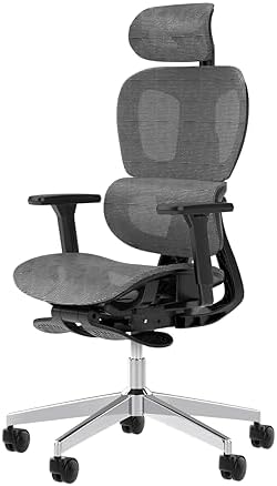 PatioMage Ergonomic Mesh Office Chair with 3D Adjustable Armrest,High Back Desk Computer Chair Ergo3d Ergonomic Chairs with Wheels for Home & Office Darkgrey