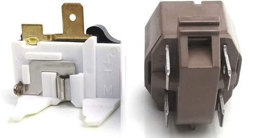 4387913 Refrigerator/Freezer Overload Relay Kit, Replaces 4241370 4387913 4387766 4387836 7020935, Suitable for Whirlpool, Frigidaire, GE, KitchenAid, LG, Magic Chef