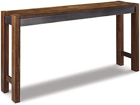Signature Design by Ashley Furniture Torjin Urban Counter Height Dining Room Table, Two-tone Brown