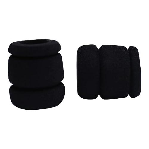 Tattoo Foam Grip Cover for Any 1 Inch Tube, 20pcs (Black)