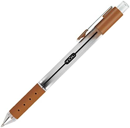 TUL WHJJK Retractable Gel Pens, Bullet Point, 0.7 mm, Gray Barrel, Assorted Standard and Bright Ink Colors, Pack of 14, SG_B01NBW93N6_US