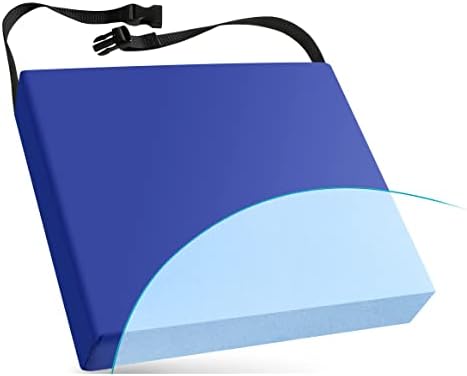 NYOrtho Wheelchair Seat Cushion – Firm - Non-Slip, Water - Resistant Seat Pressure Relief - Ideal - Office Chairs - Car Seats 18" x 16" x 3"