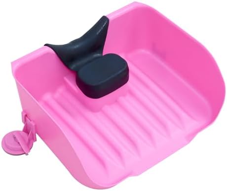Portable Shampoo Basin for Kids, Baby, Children,Tear Free Hair Washing Basin Tray at Home (Pink)