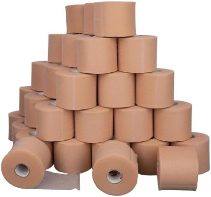 Cramer Tape Underwrap, Bulk Case of 48, Beige Rolls, Non-Latex Sports Prewrap to Protect Skin, Use Under Athletic Tape for Taping, Secure Pads & Ice Packs, 2.75" x 30 Yards