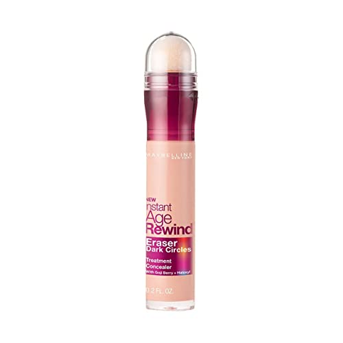Maybelline Instant Age Rewind Eraser Dark Circles Treatment Concealer, [160] Brightener 0.2 oz (Pack of 7)