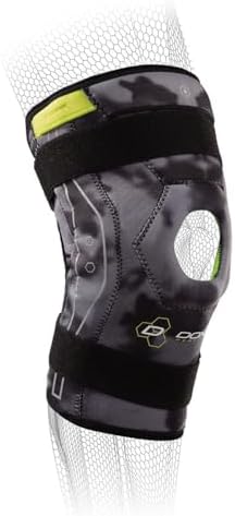 DonJoy Performance Bionic Knee Brace – Hinged, Adjustable Patella Support, Lateral / Medial Ligament (ACL, MCL, LCL), Meniscus, Knee Sprains for Soccer, Basketball, Skiing, Hockey, Running, Water Sports