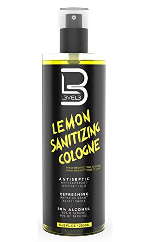 L3VEL3 Lemon Sanitizing Cologne Cologne Men 8.45 oz